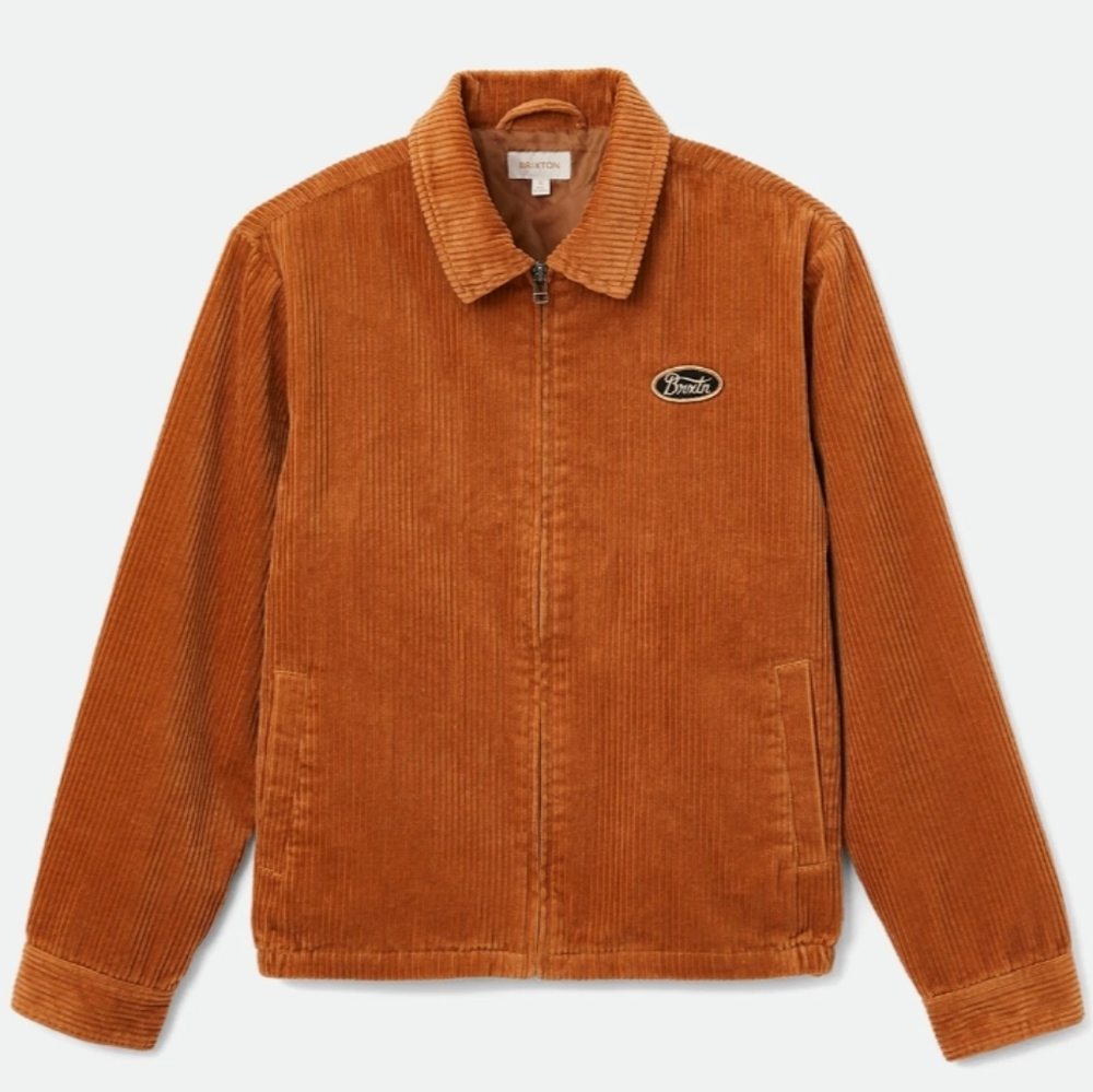 Brixton Utopia Jacket, Unisex Medium, Color Lion